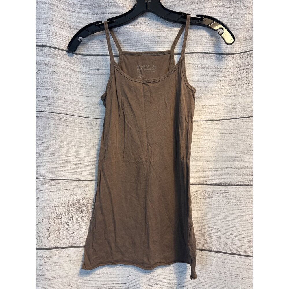 Generra Brown Sleeveless Tank Top Size XS